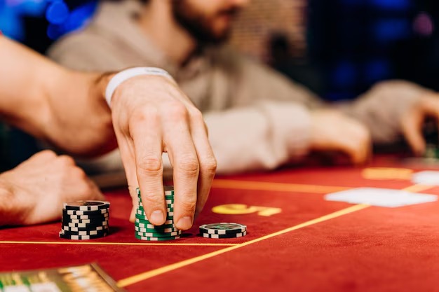 Live football and casino game selection interface